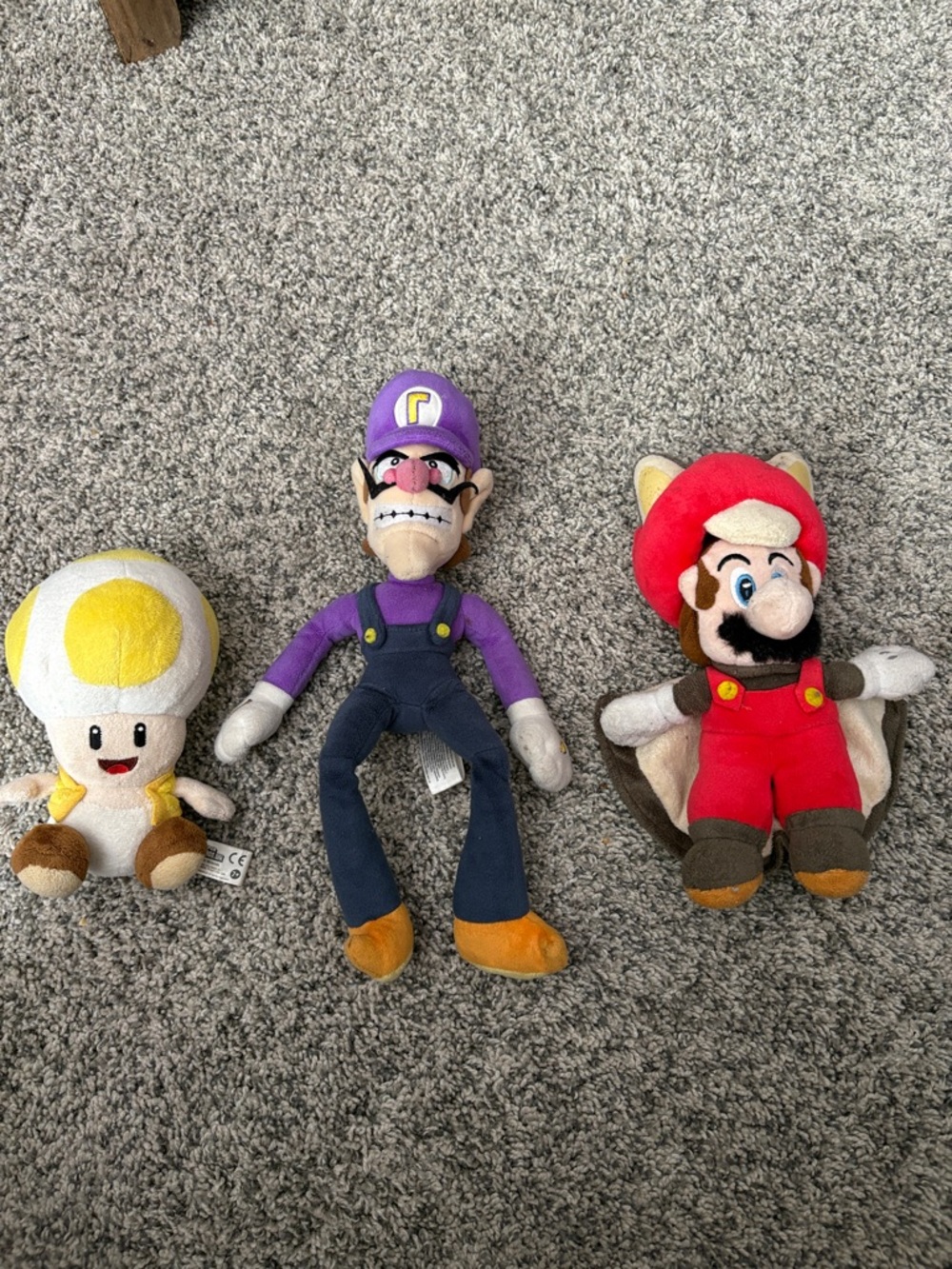 Assorted Super Mario plush